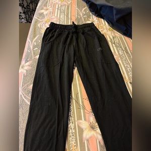 Black pjama pants